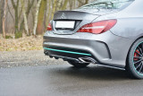 Maxton Design Spoiler zadního nárazníku Mercedes CLA (C117) AMG-Line Facelift - černý lesklý lak