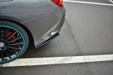 Maxton Design Boční lišty zadního nárazníku Mercedes CLA (C117) AMG-Line Facelift - texturovaný plast