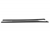 Maxton Design Prahové lišty Mercedes CLA (C117) AMG/AMG-Line Facelift - černý lesklý lak