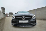 Maxton Design Spoiler předního nárazníku Mercedes CLA A45 AMG (C117) Facelift V.1 - texturovaný plast