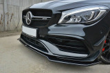 Maxton Design Spoiler předního nárazníku Mercedes CLA A45 AMG (C117) Facelift V.2 - karbon