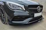 Maxton Design Spoiler předního nárazníku Racing Mercedes CLA A45 AMG (C117) Facelift