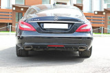 Maxton Design Spoiler zadního nárazníku Mercedes CLS W218 - černý lesklý lak