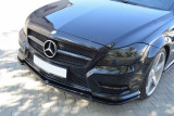 Maxton Design Spoiler předního nárazníku Mercedes CLS W218 AMG-Line - texturovaný plast