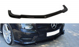 Maxton Design Spoiler předního nárazníku Mercedes CLS W218 AMG-Line - černý lesklý lak