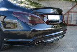 Maxton Design Spoiler zadního nárazníku s příčkami Mercedes CLS W218 AMG-Line - texturovaný plast