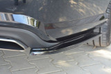 Maxton Design Boční lišty zadního nárazníku Mercedes CLS W218 AMG-Line - texturovaný plast