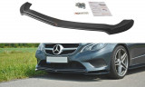 Maxton Design Spoiler předního nárazníku Mercedes E W212 - černý lesklý lak