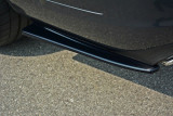 Maxton Design Boční lišty zadního nárazníku Mercedes E W212 - černý lesklý lak