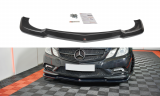 Maxton Design Spoiler předního nárazníku Mercedes E W212 Coupe AMG-Line - texturovaný plast