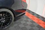 Maxton Design Boční lišty zadního nárazníku Mercedes E W212 Coupe AMG-Line - černý lesklý lak
