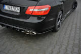 Maxton Design Boční lišty zadního nárazníku Mercedes E63 AMG W212 - karbon