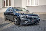 Maxton Design Spoiler předního nárazníku Mercedes E43 AMG/AMG-Line W213 - černý lesklý lak
