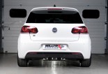 Turboback výfuk VW Golf 6 R 2.0 TSI Milltek Sport 70mm - s katalyzátorem / s rezonátorem s leštěnými koncovkami