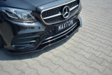 Maxton Design Spoiler předního nárazníku Mercedes E AMG-Line W213 Coupe - karbon