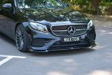 Maxton Design Spoiler předního nárazníku Mercedes E AMG-Line W213 Coupe V.2 - texturovaný plast