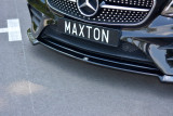 Maxton Design Spoiler předního nárazníku Mercedes E AMG-Line W213 Coupe V.2 - texturovaný plast