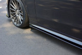 Maxton Design Prahové lišty Mercedes E AMG-Line W213 Coupe - černý lesklý lak