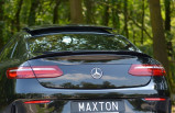 Maxton Design Lišta víka kufru Mercedes E AMG-Line W213 Coupe - černý lesklý lak