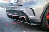 Maxton Design Spoiler zadního nárazníku Mercedes GLA 45 AMG (X156) - texturovaný plast