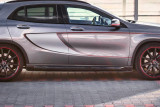 Maxton Design Prahové lišty Mercedes GLA 45 AMG (X156) - černý lesklý lak