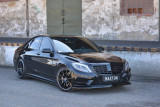 Maxton Design Spoiler předního nárazníku Mercedes S AMG-Line (W222) - karbon