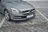 Maxton Design Spoiler předního nárazníku Mercedes SLK (R172) - černý lesklý lak