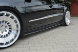 Maxton Design Prahové lišty VW Passat CC - černý lesklý lak