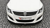 Maxton Design Spoiler předního nárazníku VW Passat CC R36/R-Line - texturovaný plast