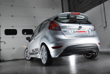 Catback výfuk Ford Fiesta Mk7 1.0T EcoBoost Milltek Sport - bez rezonátoru / titanové koncovky