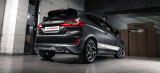 Klapkový catback výfuk Ford Fiesta Mk8 ST 1.5T OPF/GPF Milltek Sport - karbonové koncovky