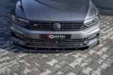 Maxton Design Spoiler předního nárazníku VW Passat B8 R-Line V.1 - texturovaný plast
