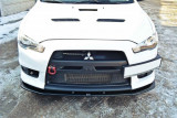 Maxton Design Spoiler předního nárazníku Mitsubishi Lancer EVO X V.1 - karbon
