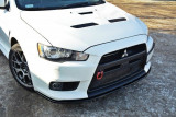 Maxton Design Spoiler předního nárazníku Mitsubishi Lancer EVO X V.2 - karbon