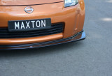 Maxton Design Spoiler předního nárazníku Nissan 350Z - černý lesklý lak
