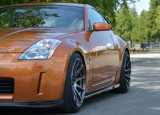 Maxton Design Prahové lišty Nissan 350Z - texturovaný plast