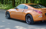 Maxton Design Prahové lišty Nissan 350Z - černý lesklý lak