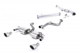 Turboback výfuk Ford Focus Mk2 RS 2.5T Milltek Sport - bez katalyzátoru / bez rezonátoru