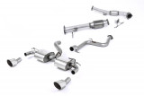 Turboback výfuk Ford Focus Mk2 RS 2.5T Milltek Sport - se sportovním katalyzátorem / bez rezonátoru