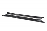 Maxton Design Prahové lišty Nissan GT-R (R35) - černý lesklý lak