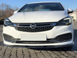 Maxton Design Spoiler předního nárazníku Opel Astra K OPC-Line V.1 - texturovaný plast