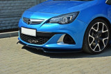 Maxton Design Spoiler předního nárazníku Opel Astra J OPC V.2 - texturovaný plast