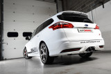 Catback výfuk Ford Focus Mk3 ST 2.0 TDCi Combi Milltek Sport - titanově modré koncovky