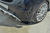 Maxton Design Boční lišty zadního nárazníku Opel Corsa D OPC - texturovaný plast
