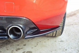 Maxton Design Boční lišty zadního nárazníku Peugeot 308 GTI Mk2 - karbon