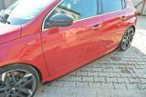 Maxton Design Prahové lišty Peugeot 308 GTI Mk2 - černý lesklý lak