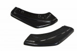 Maxton Design Boční lišty zadního nárazníku Peugeot RCZ - černý lesklý lak