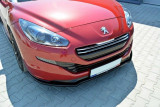Maxton Design Spoiler předního nárazníku Peugeot RCZ Facelift - texturovaný plast