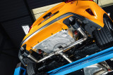 Catback výfuk Ford Focus Mk4 ST 2.3T Hatchback OPF/GPF Milltek Sport - s rezonátorem / titanově modré koncovky