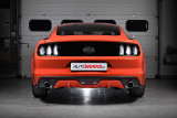 Catback výfuk Ford Mustang 5.0 V8 GT Milltek Sport - bez rezonátoru / černé koncovky
